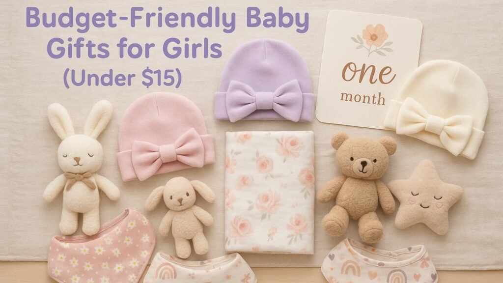Budget-Friendly Baby Gifts for Girls (Under $15)