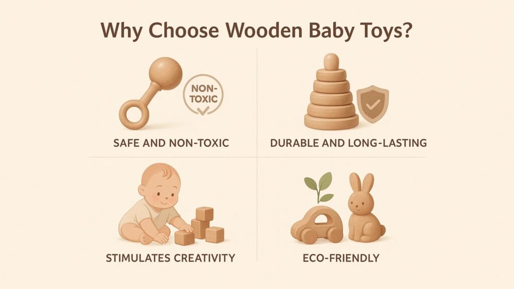 Why Choose Wooden Baby Toys?