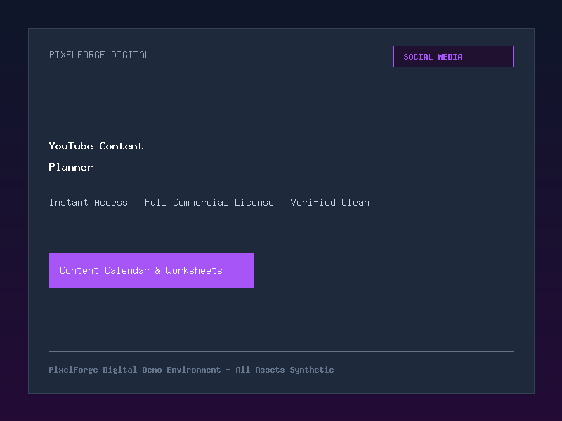 YouTube Content Planner