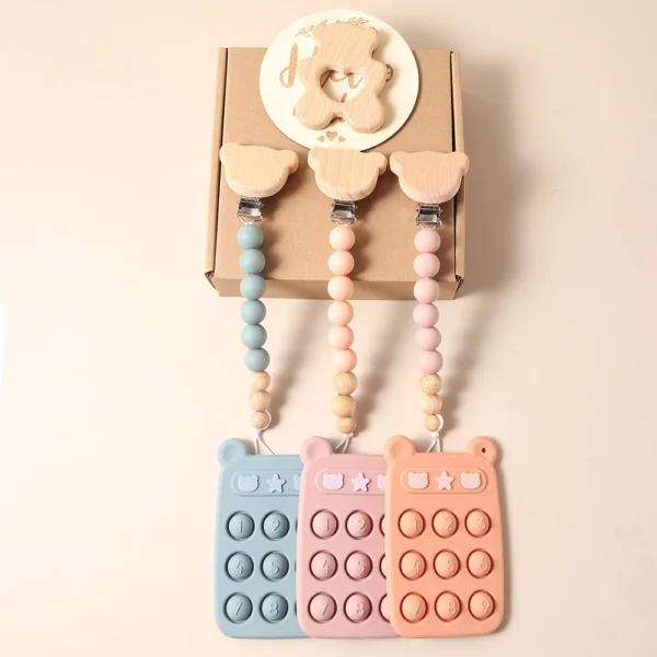 baby boy girl remote control teether pacifier set toy rattle milestone newborn Baby shower Gift Set 5 baby boy girl remote control teether pacifier set toy rattle milestone newborn Baby shower Gift Set 5
